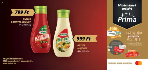 CBA Príma - Óriásplakátok - amely érvényes a következő dátumtól: 05.12.2025 | Oldal: 2