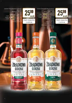 Pogląd oferty "LIKIER ŻOŁĄDKOWA GORZKA MALINA MIĘTA CYTRYNA, Likier Żołądkowa Gorzka Malina Mięta Cytryna, 0,5 L | 28%" - ważna od 07.11.2025 | Strona: 8 | Produkty: Cytryna, Malina, Mięta