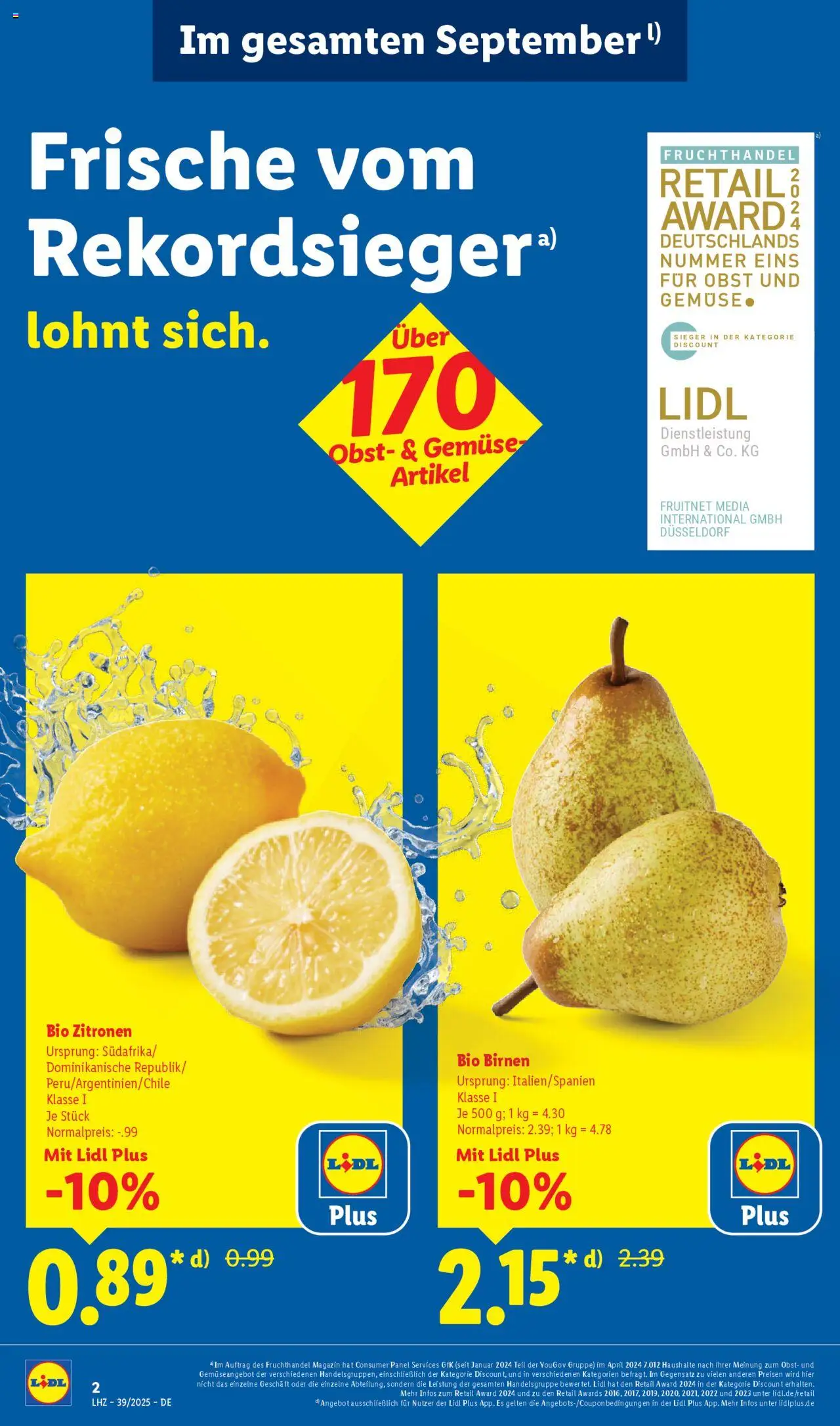 Lidl Prospekt 	 – gültig ab 22.09.2025 | Seite: 2