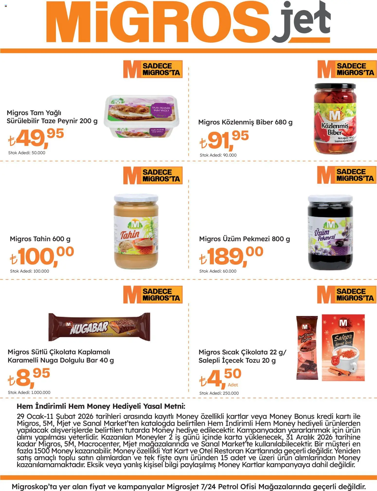 Migros Katalog - Migros Jet Dijital - 29.01.2026 tarihinden itibaren geçerlidir | Sayfa: 8