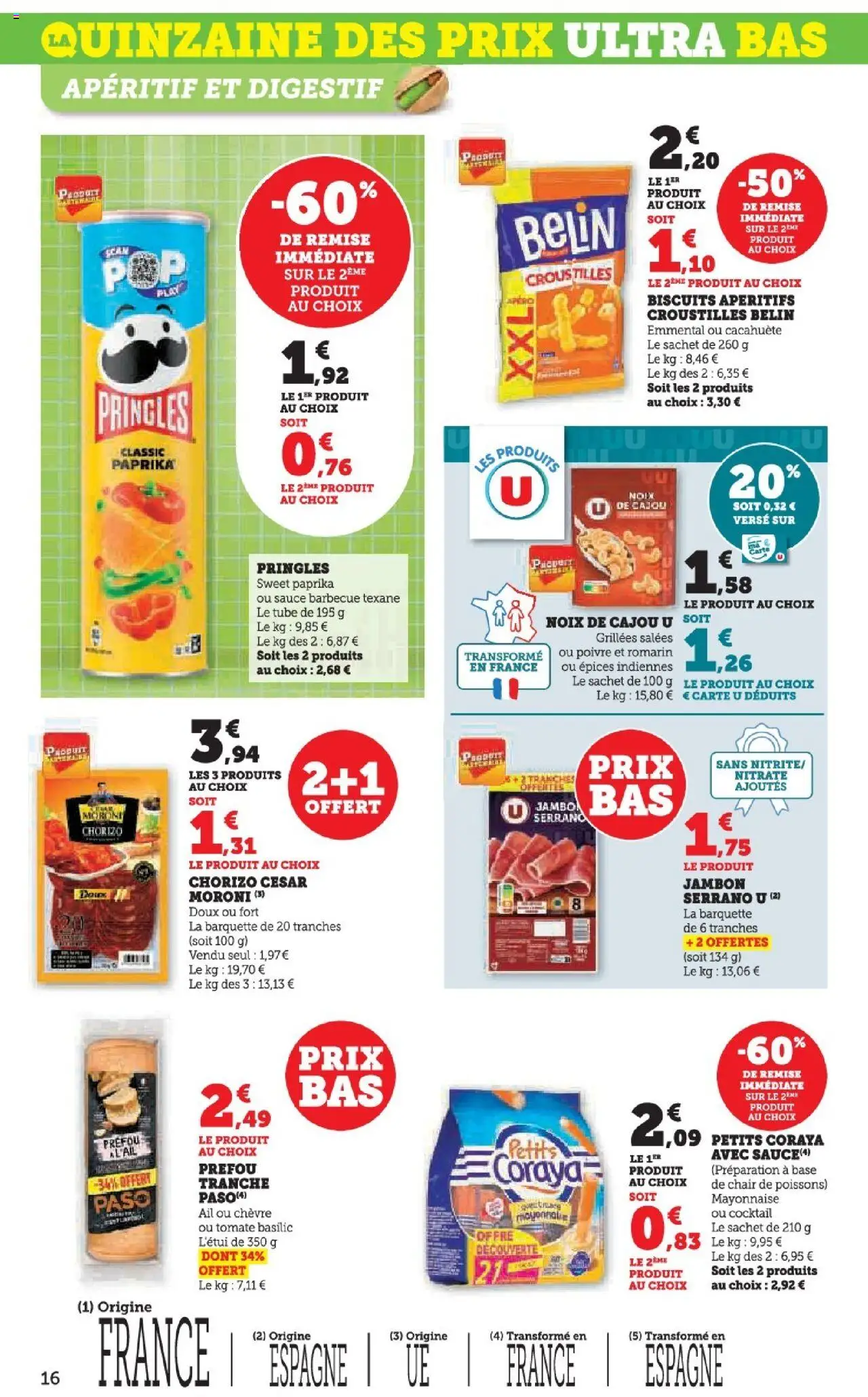  | Page: 16 | Produits: Barbecue, Ail, Poivre, Jambon