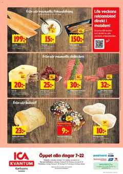 ICA Kvantum reklamblad aktuell från 15.09.2025 | Sida: 12 | Produkter: Romsås, Galler, Bröd