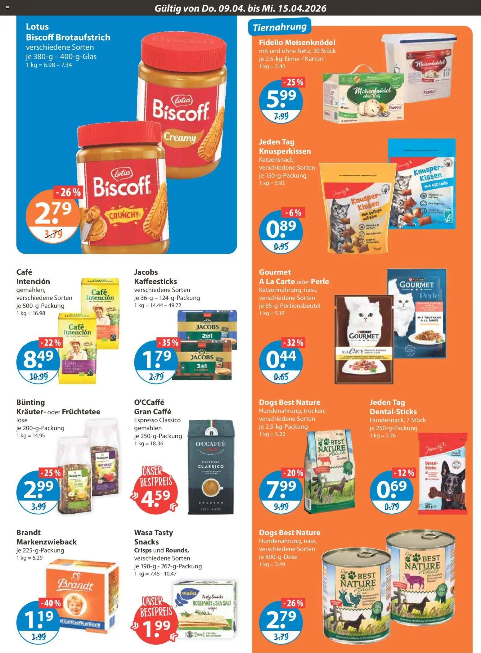 V-Markt München – gültig ab 09.04.2026 | Seite: 11 | Produkte: Kissen