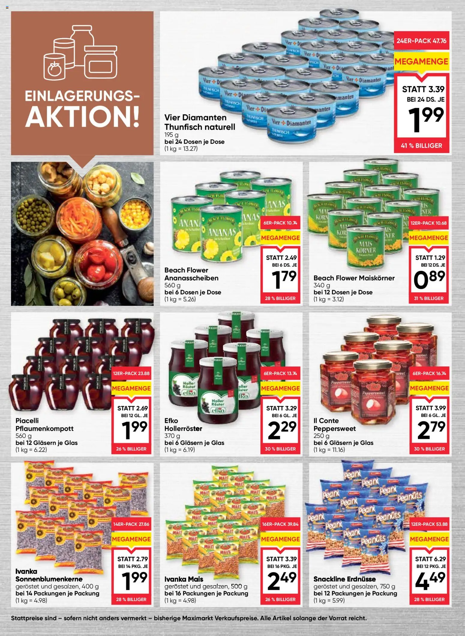 Maximarkt Flugblatt gültig ab 30.04.2026 | Seite: 12 | Produkte: Папионка, Ananas