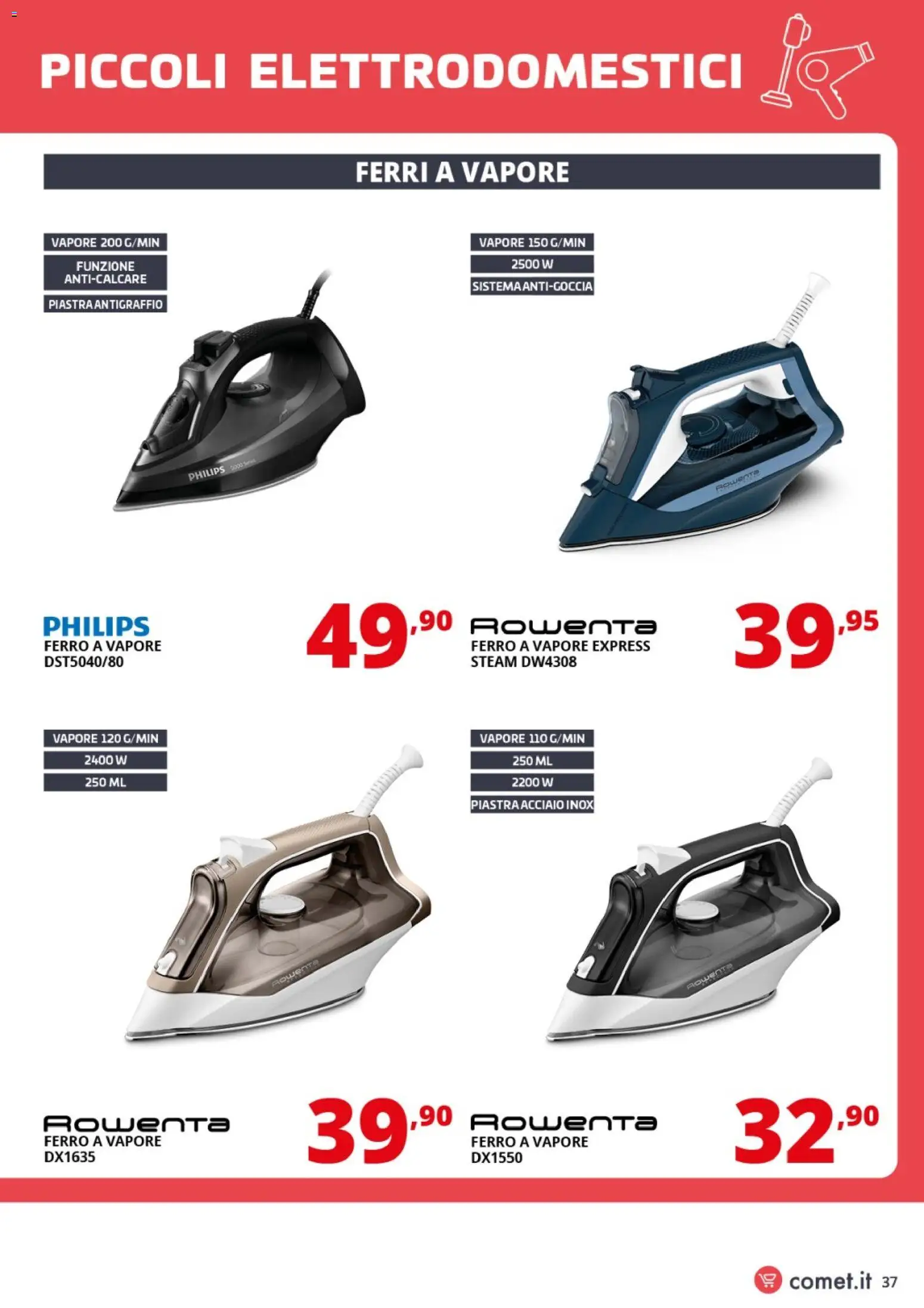 Volantino Comet del 20.03.2026 | Pagina: 37 | Prodotti: Anticalcare