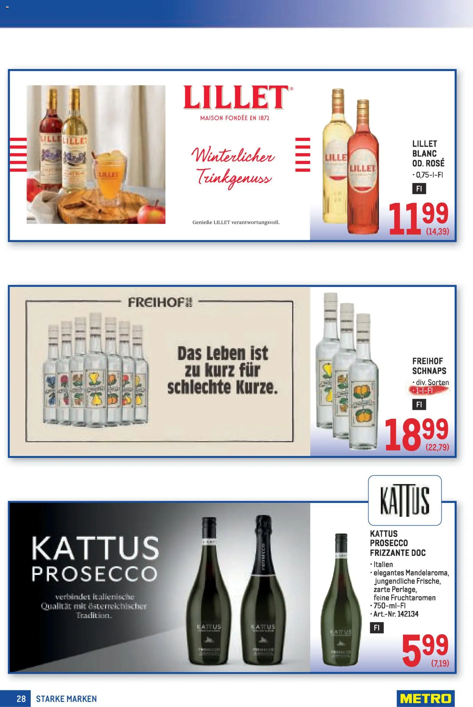 Metro Starke Marken gültig ab 13.11.2025 | Seite: 28