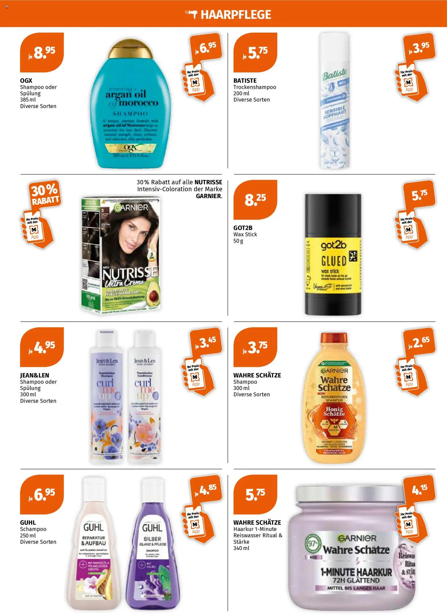 Müller aktionen – gültig ab 23.04.2026 | Seite: 4 | Produkte: Shampoo, Creme, Spülung