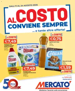 Anteprima del volantino Volantino Mercatò	 valido a partire dal 11.08.2025