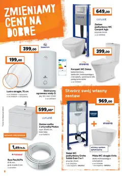 Pogląd oferty "Bricoman gazetka" - ważna od 27.04.2026 | Strona: 8 | Produkty: Umywalka, Lustro