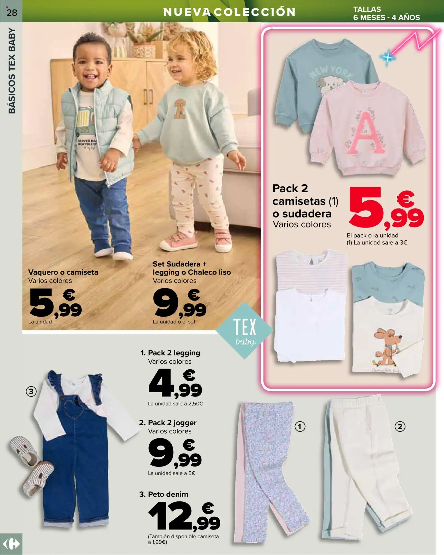 Carrefour Bebé │ válido desde el 25.02.2026 | Página: 28 | Productos: Sudadera, Chaleco