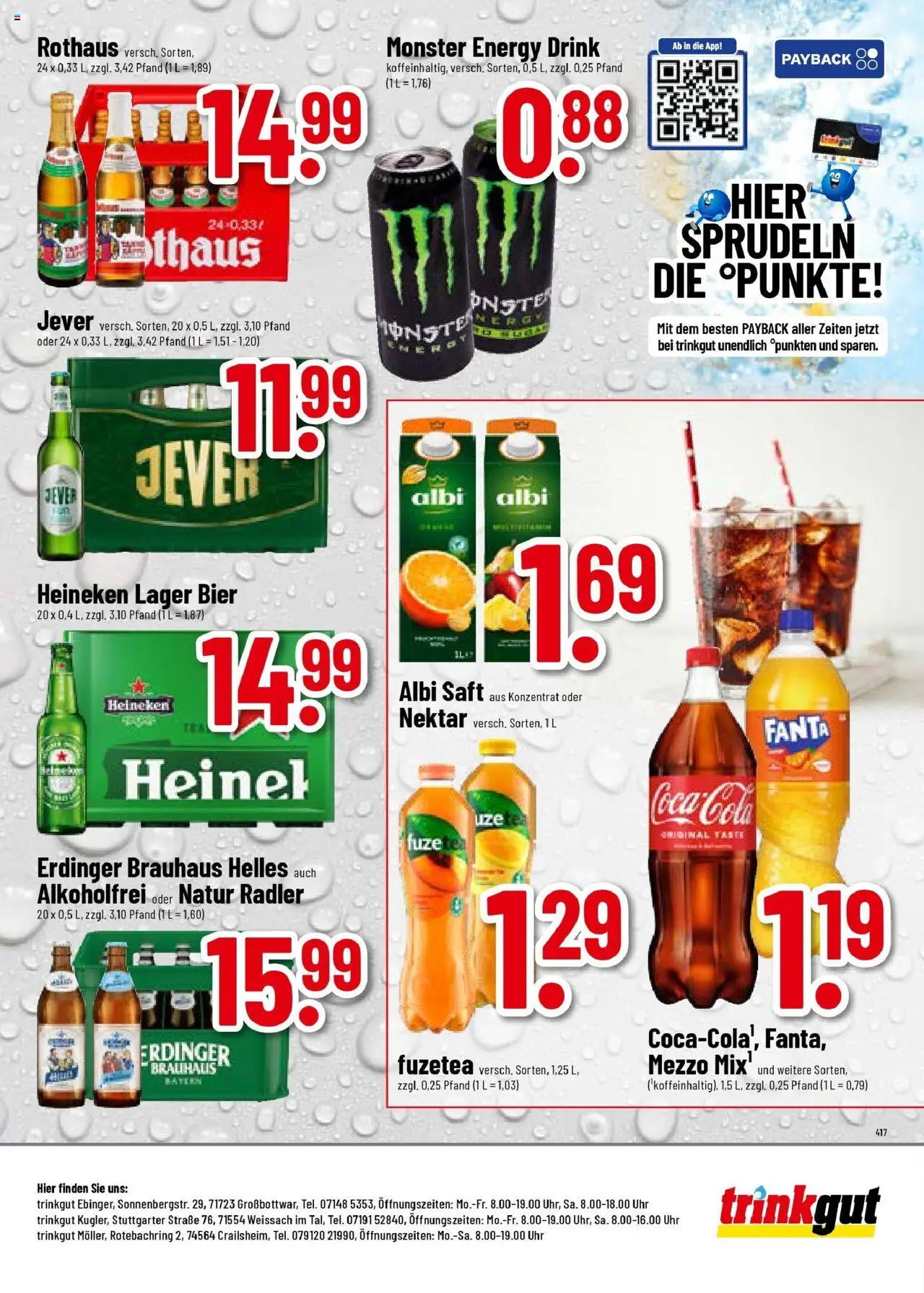 Trinkgut prospekt Großbottwar	 - gültig ab dem 27.07.2025 | Seite: 8