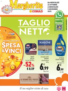 Anteprima del volantino Conad Margherita Lombardia catalogo valido a partire dal 22.10.2025