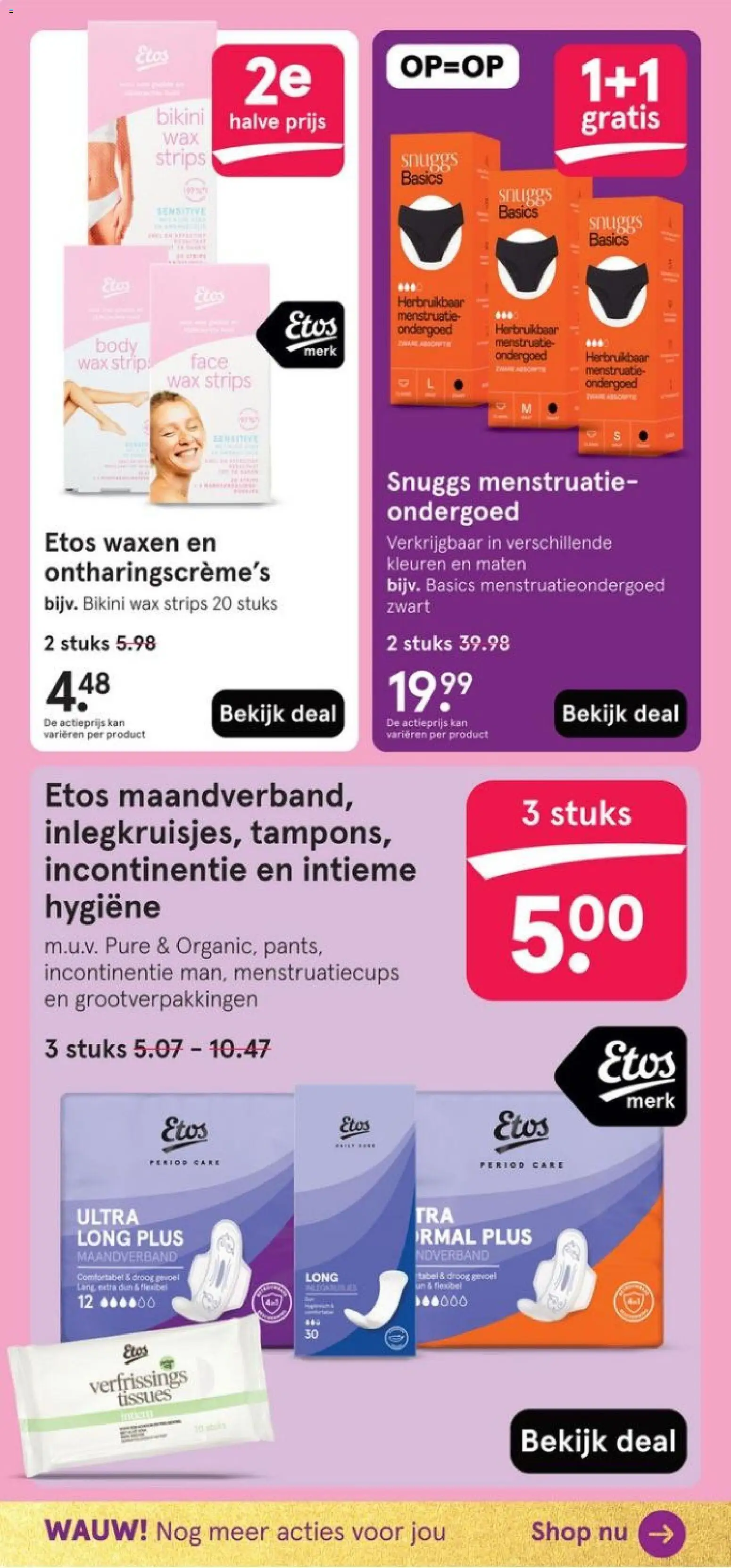 {H1} | Pagina: 112 | Producten: Panty, Ondergoed, Tissues, Pads