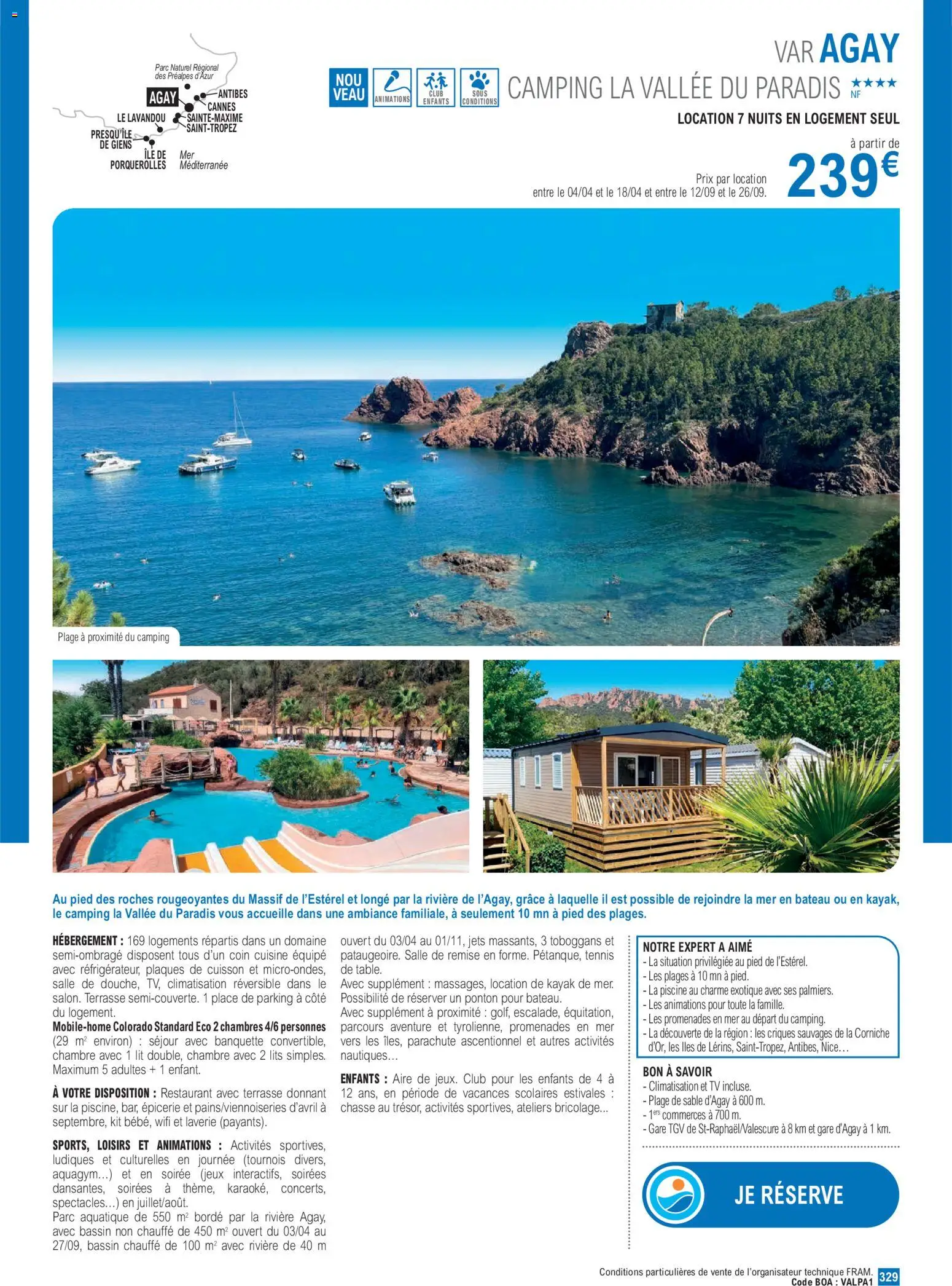 {H1} | Page: 329 | Produits: Climatisation, Kayak, Lit, Jeux