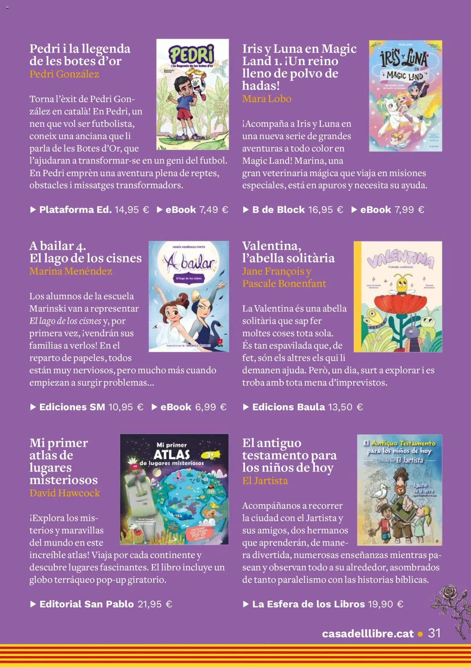 Casa del libro Rebel el qui llegeix │ válido desde el 01.04.2026 | Página: 31 | Productos: Polvo