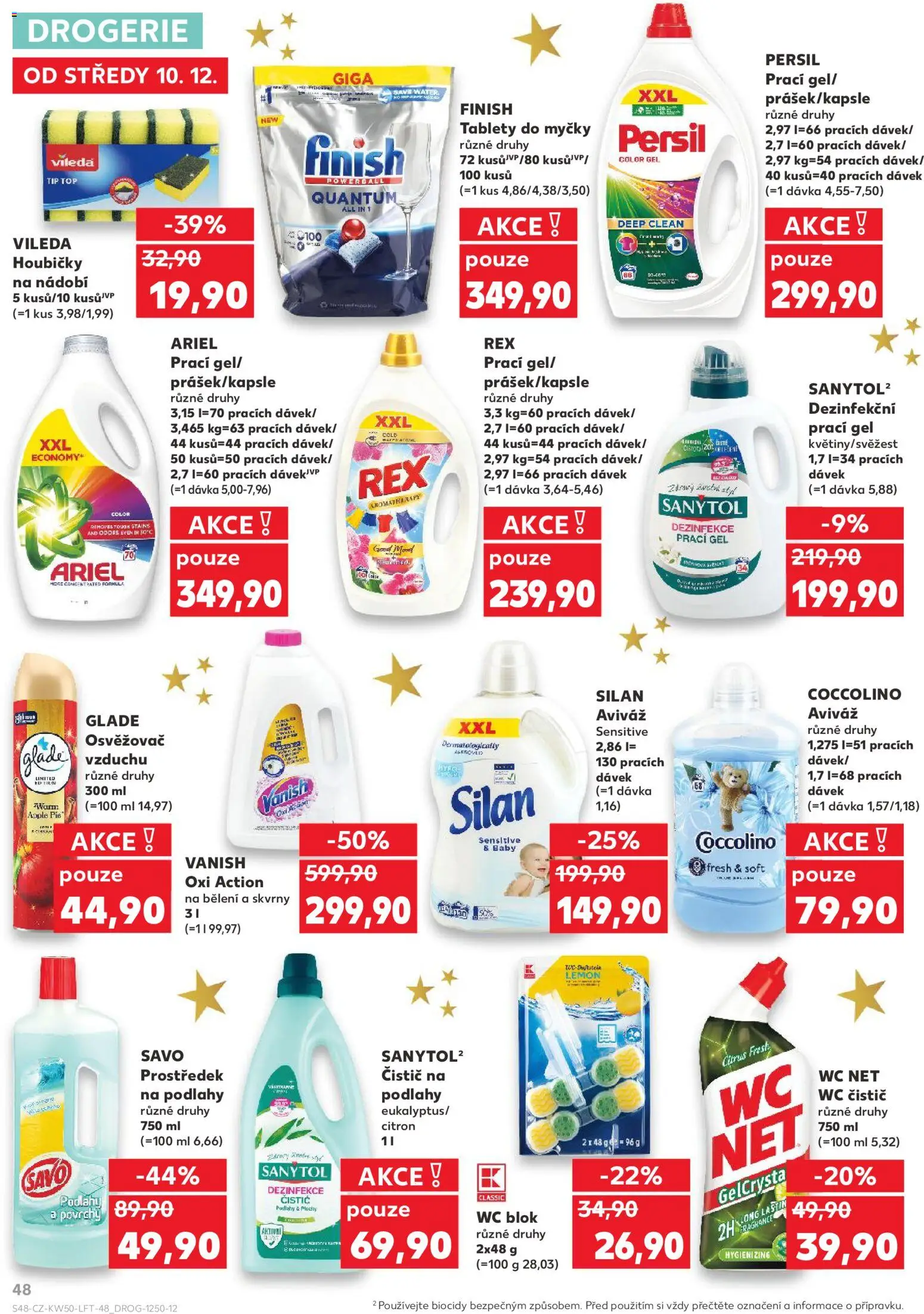 Kaufland leták - Plzeň Bory od 10.12.2025 | Strana: 48