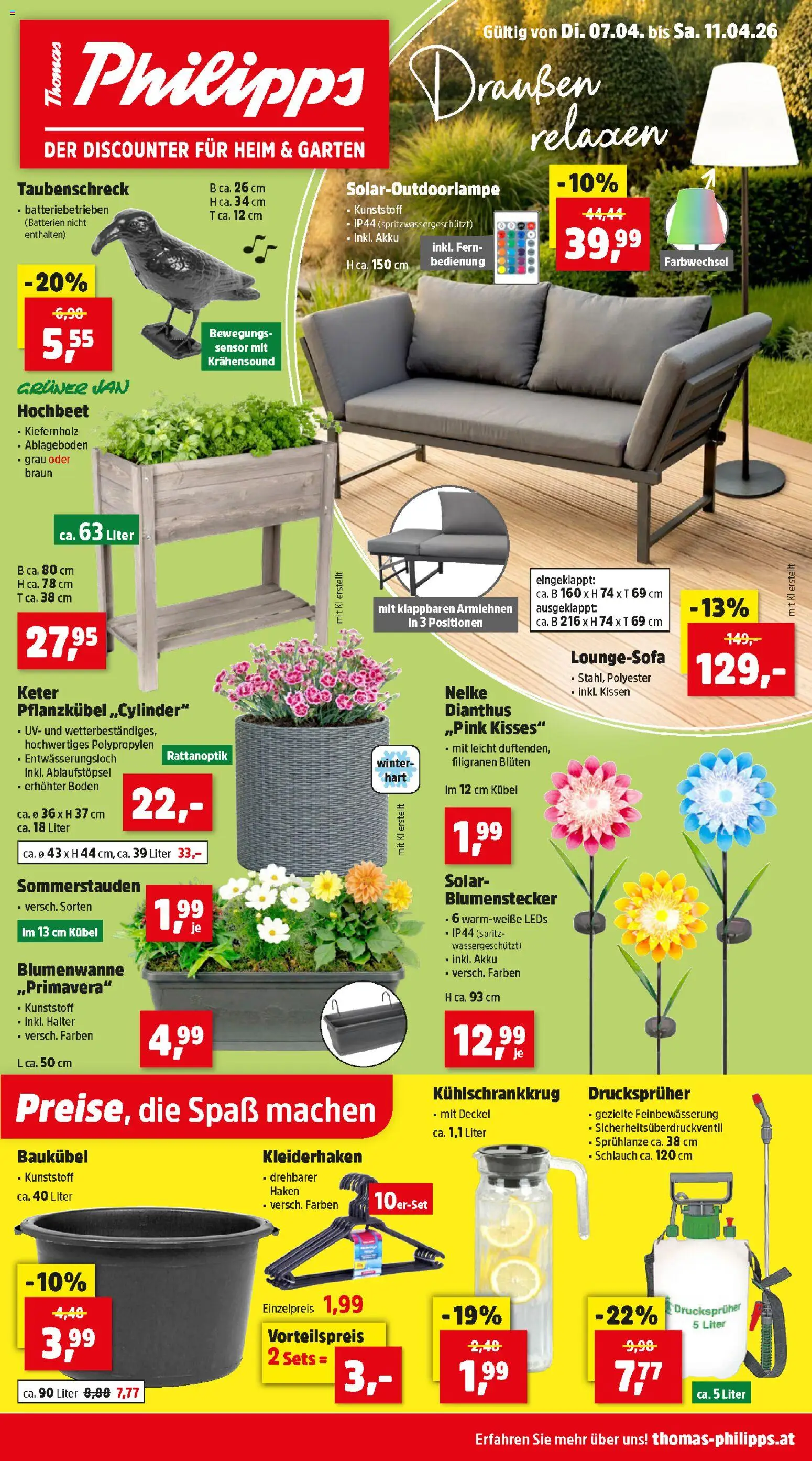 Thomas Philipps Flugblatt gültig ab 07.04.2026 | Seite: 1 | Produkte: Kissen