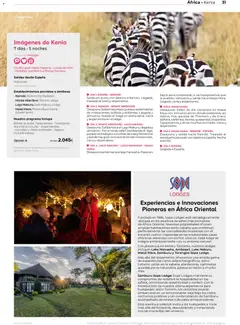 Vista previa Viajes El Corte Inglés Africa y Oriente Medio válido desde el 01.01.2026 | Página: 31 | Productos: Ψηφιακή κάμερα