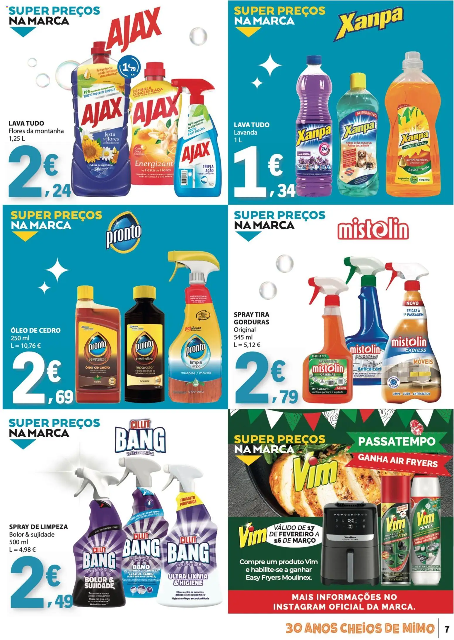 E.Leclerc Especial Limpeza do Lar │ válido de 03.03.2026 | Página: 7 | Produtos: Flores, Fragrância, Banho, Óleo