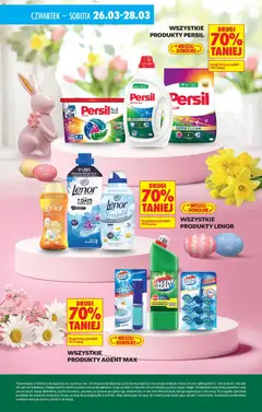 Pogląd oferty "Biedronka gazetka - Drogeria" - ważna od 26.03.2026 | Strona: 20 | Produkty: Persil, Napoje, Cleaner, Detergent