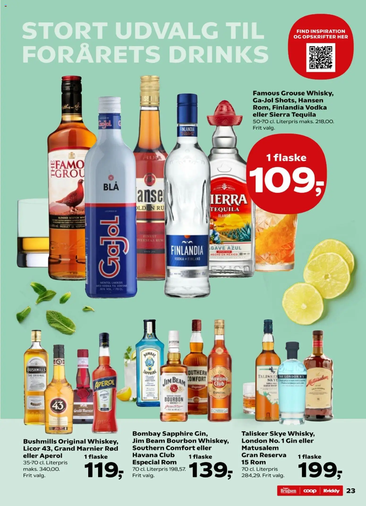 Kvickly tilbudsavis – gyldig fra 20.02.2026 | Side: 25 | Produkter: Bourbon, Gin, Lakrids, Rom