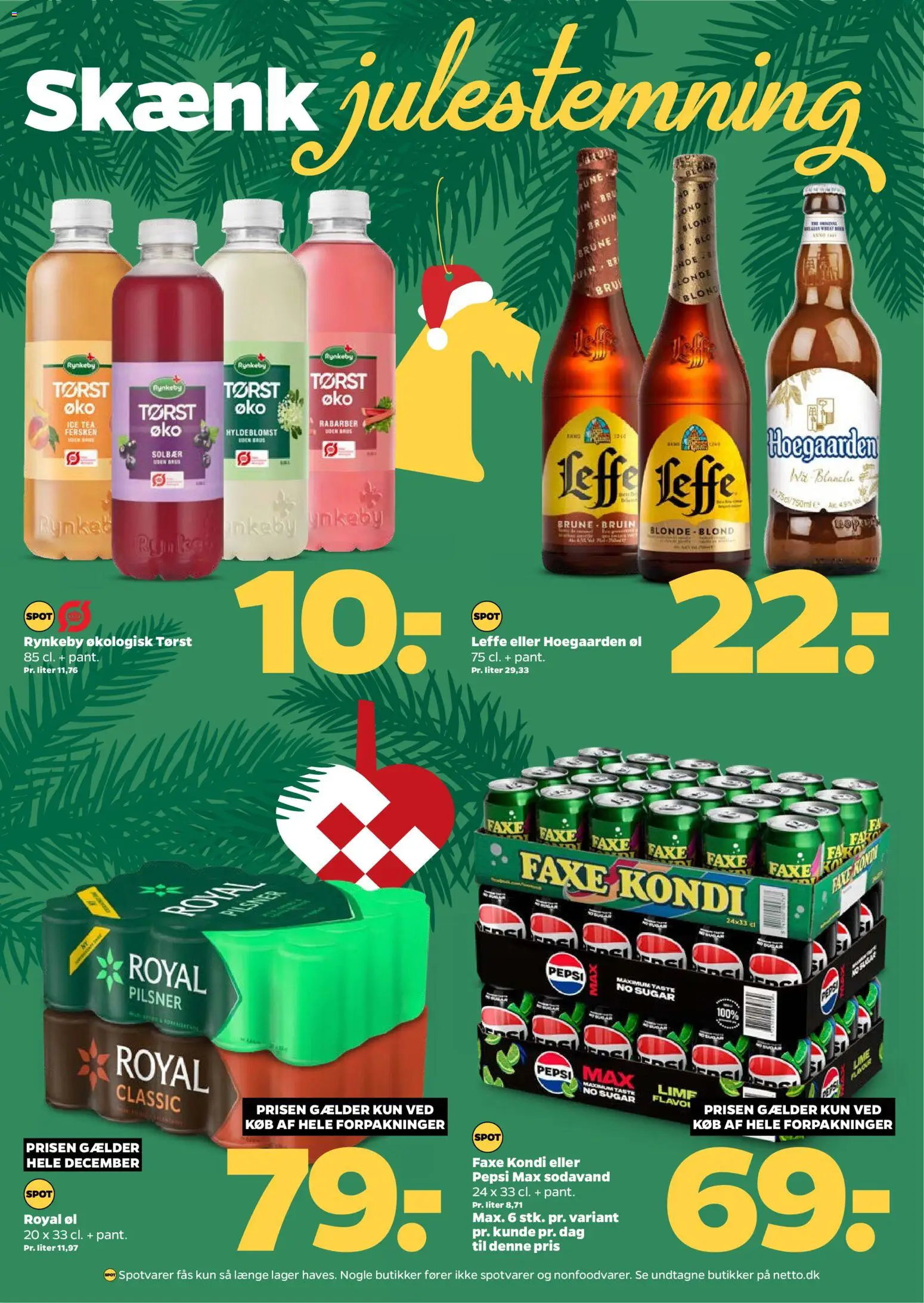 Netto tilbudsavis – gyldig fra 20.12.2025 | Side: 17 | Produkter: Rabarber, Øl, Sodavand, Solbær