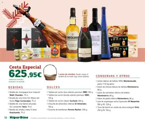 Vista previa HiperDino - Catálogo Lotes y Cestas válido desde el 10.11.2025 | Página: 18 | Productos: Jamón, Νερό καρύδας, Tableta, Whisky