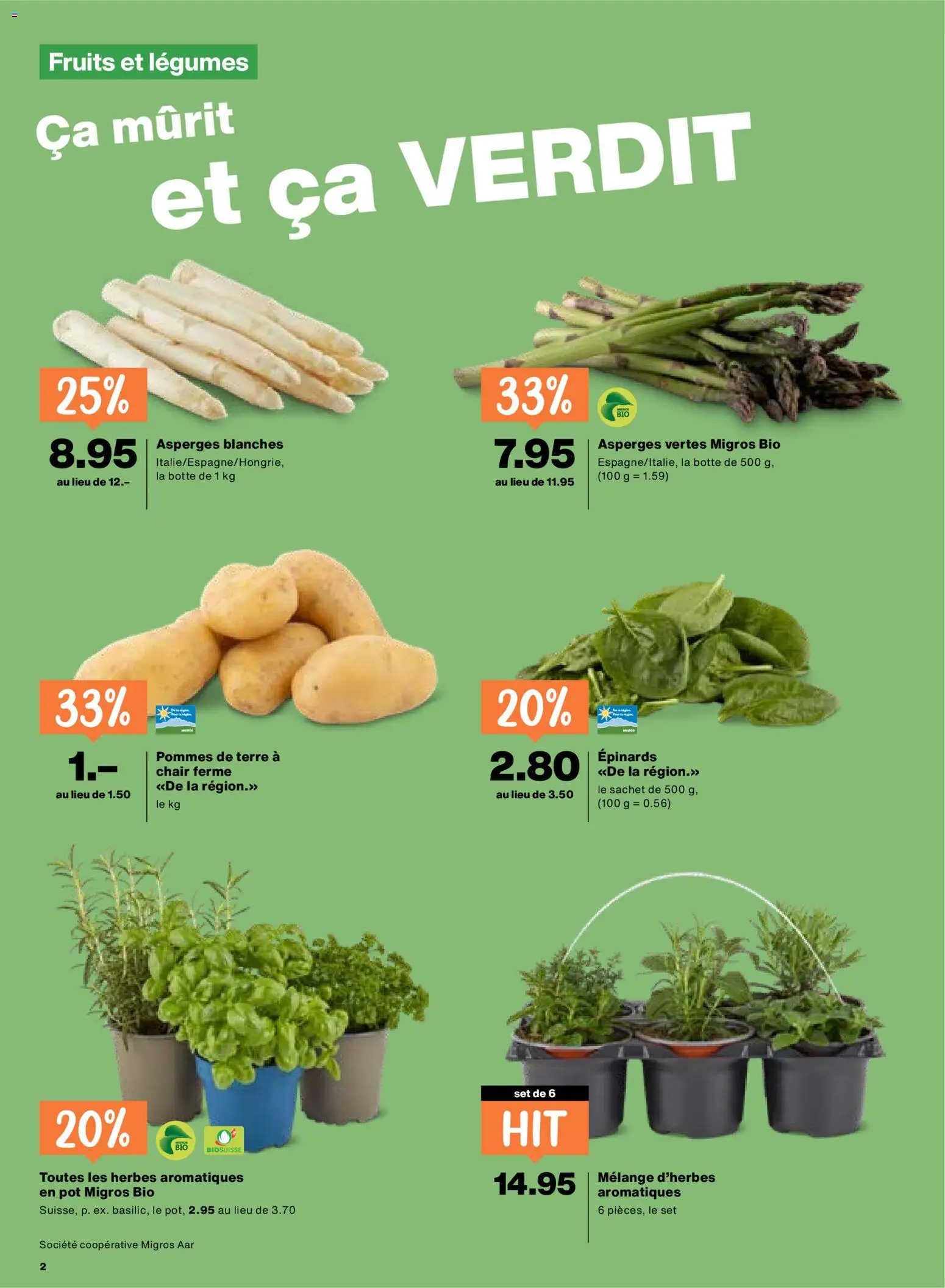 Migros aktionen FR – gültig ab 09.04.2026 | Seite: 2