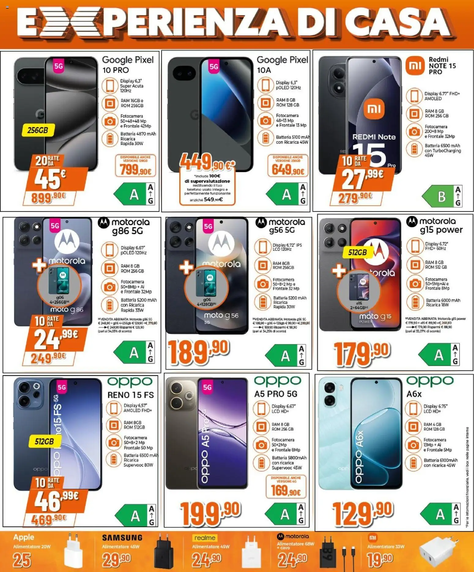 Volantino Expert del 09.04.2026 | Pagina: 3 | Prodotti: Fotocamera, Cavo, Batteria, Samsung