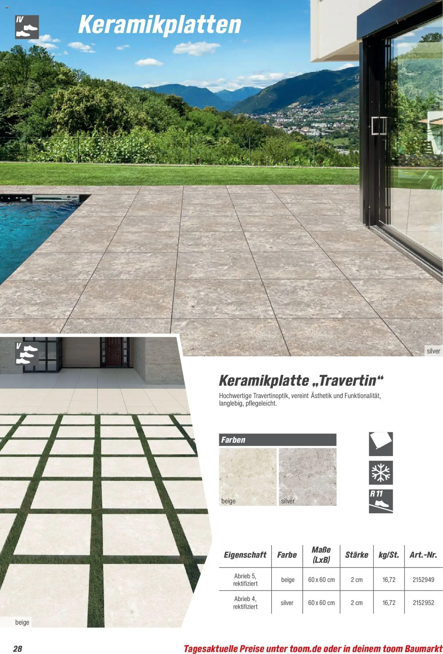 Toom Baumarkt Gartenbaustoffe 2026 – gültig ab 20.02.2026 | Seite: 28