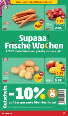 Penny Markt Flugblatt ab 31.12.2025 gültig | Seite: 2