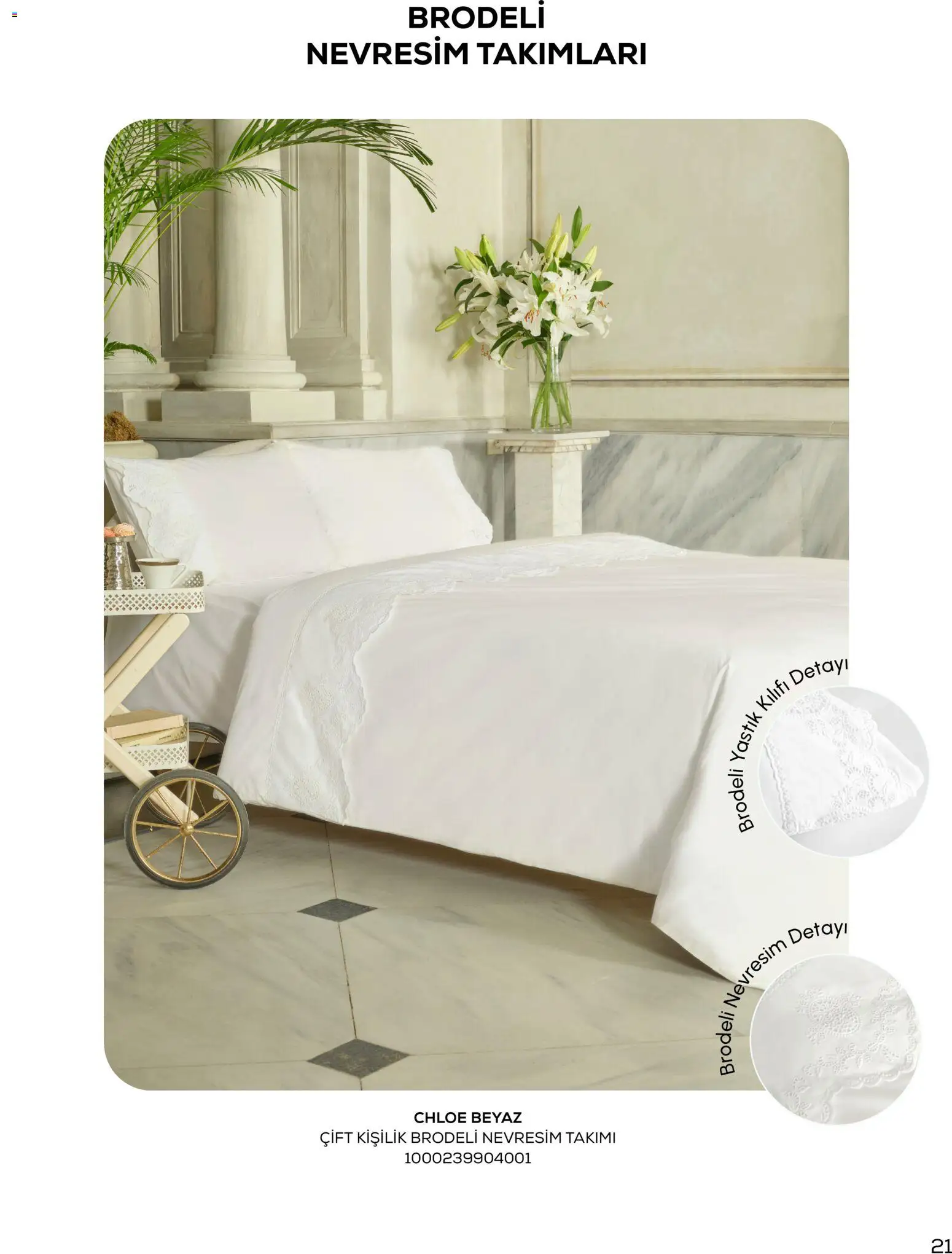 Karaca Home - Katalog Sezonsuz Karaca Home Şıklığı - İlkbahar / Yaz 2026 - 01.03.2026 tarihinden itibaren geçerlidir | Sayfa: 21 | Ürünler: Yastık, Nevresim, Yastık kılıfı, Nevresim takımları