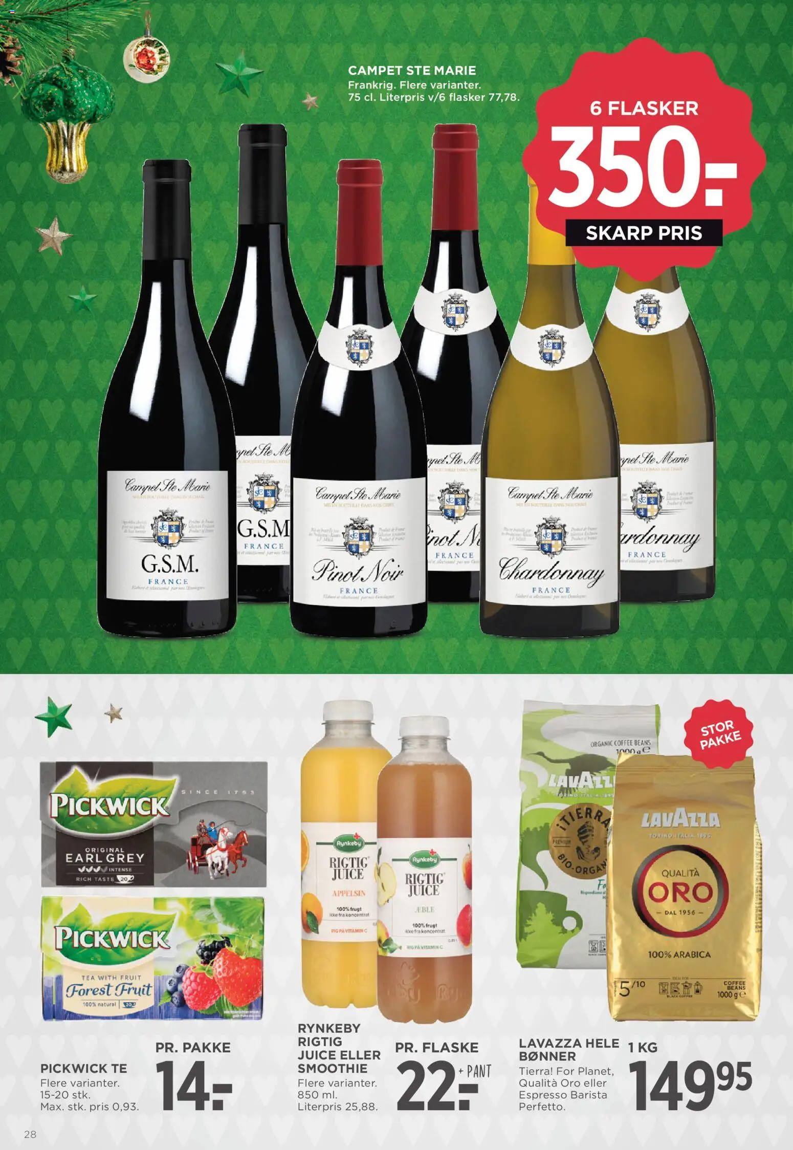 Meny tilbudsavis – gyldig fra 12.12.2025 | Side: 39 | Produkter: Juice, Te, Bønner, Smoothie