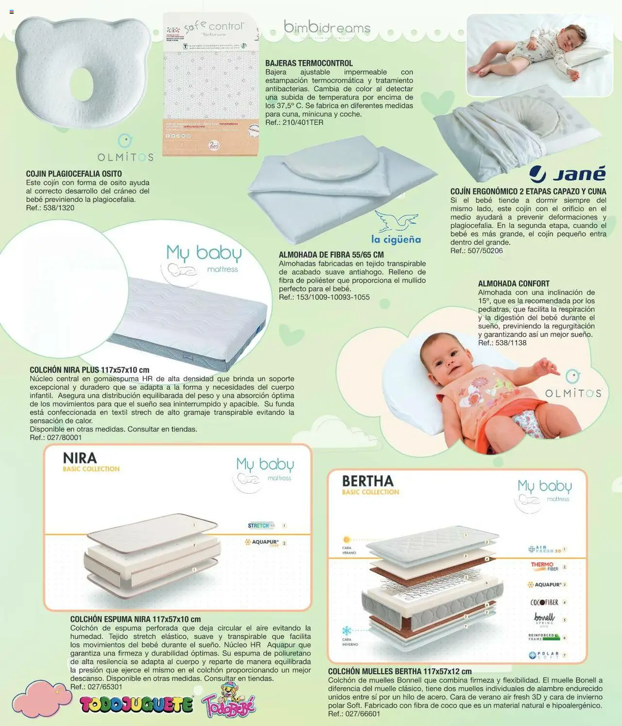 TODOJUGUETE folleto │ válido desde el 04.06.2024 | Página: 8 | Productos: Colchon, Almohada, Cojín, Cuna