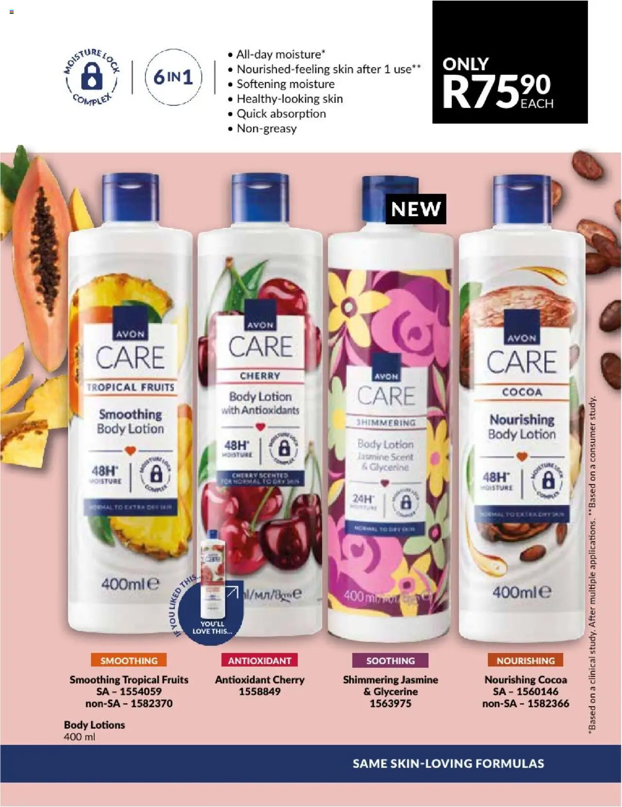 AVON Catalogue  │ valid from 01.08.2025 | Page: 129 | Products: Lock, Lotion