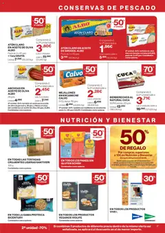Hipercor catálogo │ válido desde el 11.09.2025 | Página: 19 | Productos: Berberechos, Aceite de oliva, Aceite de girasol, Atún claro