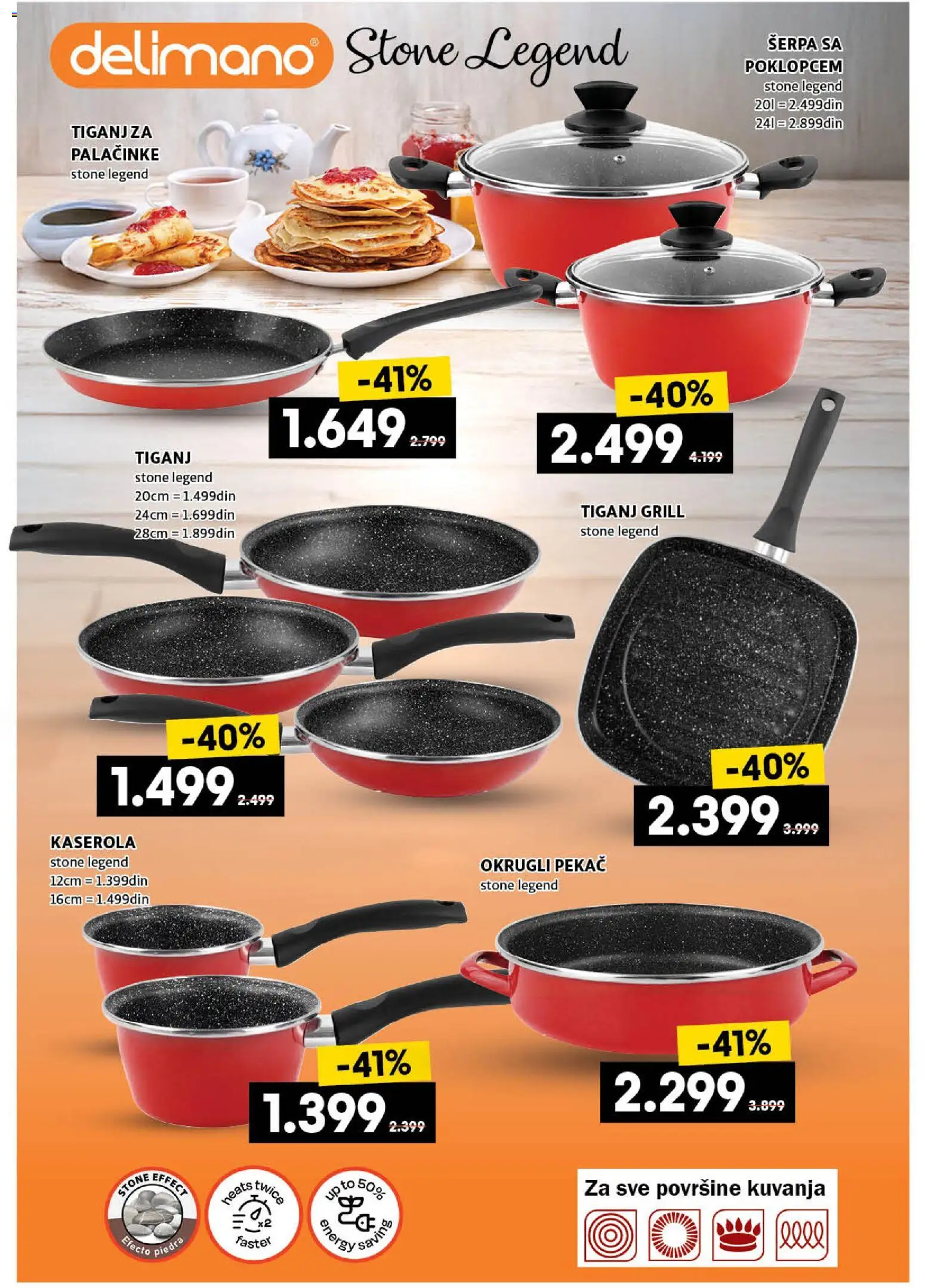 Idea katalog - važi od 23.10.2025 | Strana: 28 | Proizvode: Palačinke, Tiganj, Pekač
