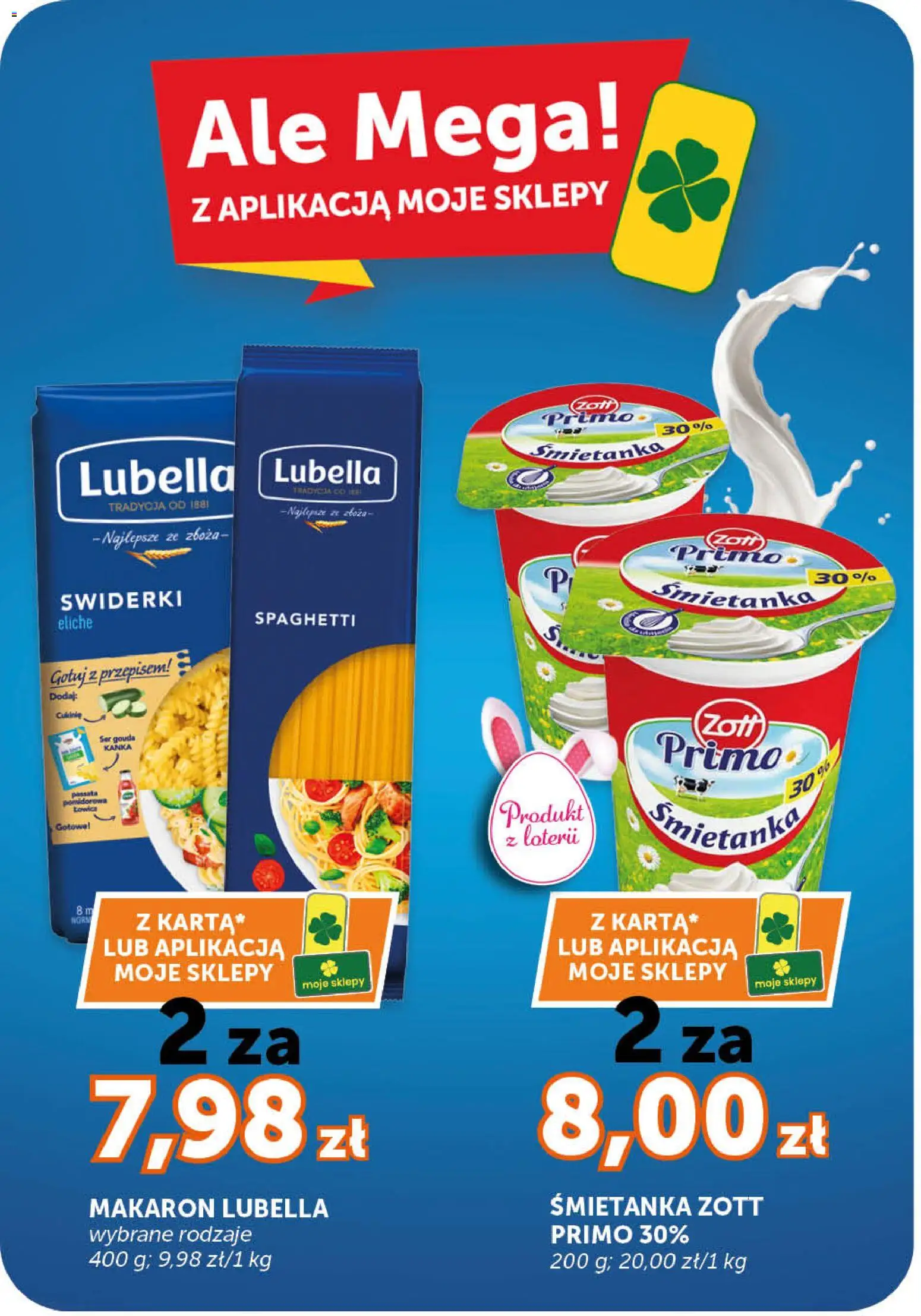 Euro Sklep gazetka od 09.04.2026 | Strona: 2 | Produkty: Passata pomidorowa, Ser, Makaron, Ser gouda