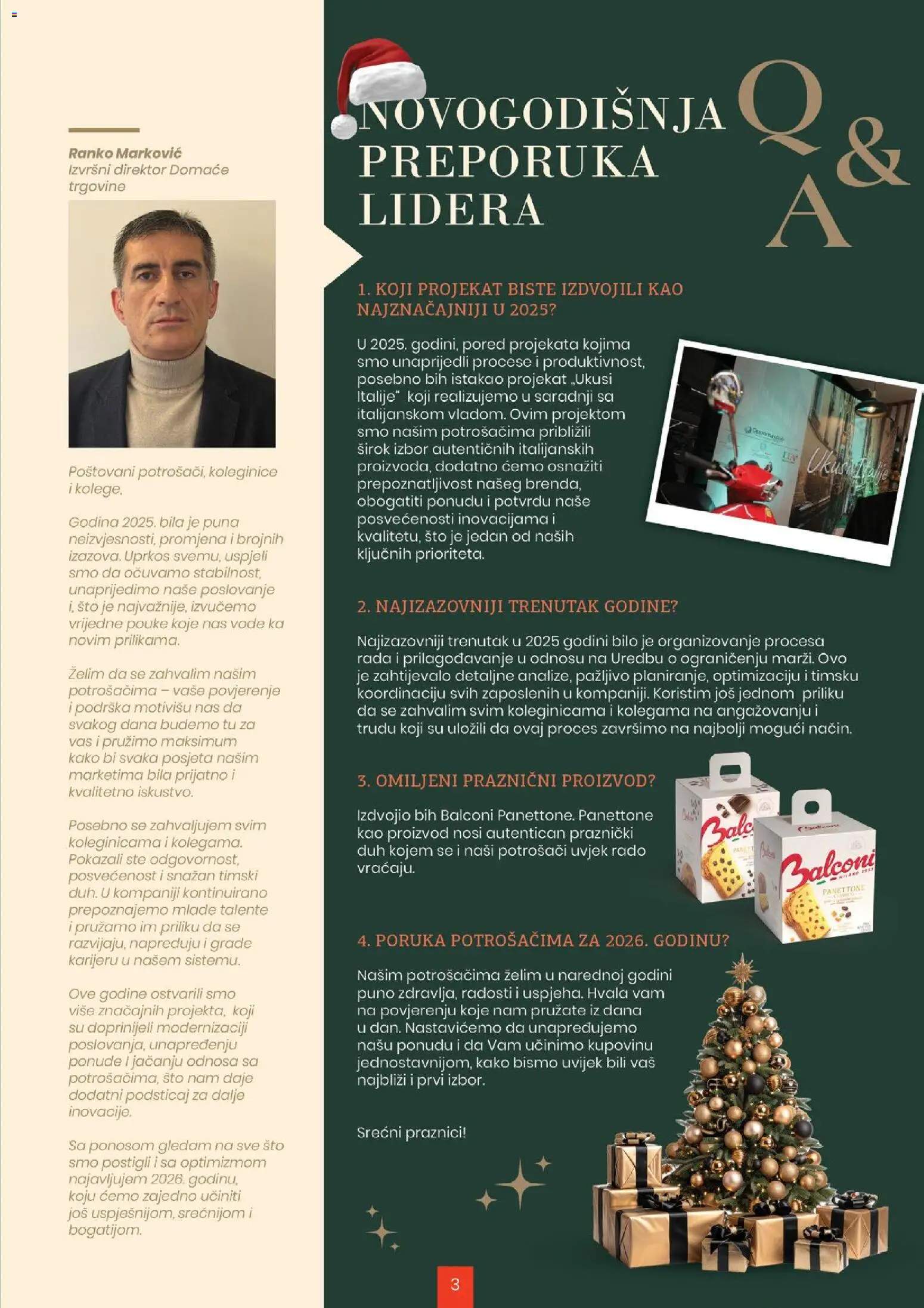 Aroma Market katalog - važi od 19.12.2025 | Strana: 3 | Proizvode: Sto