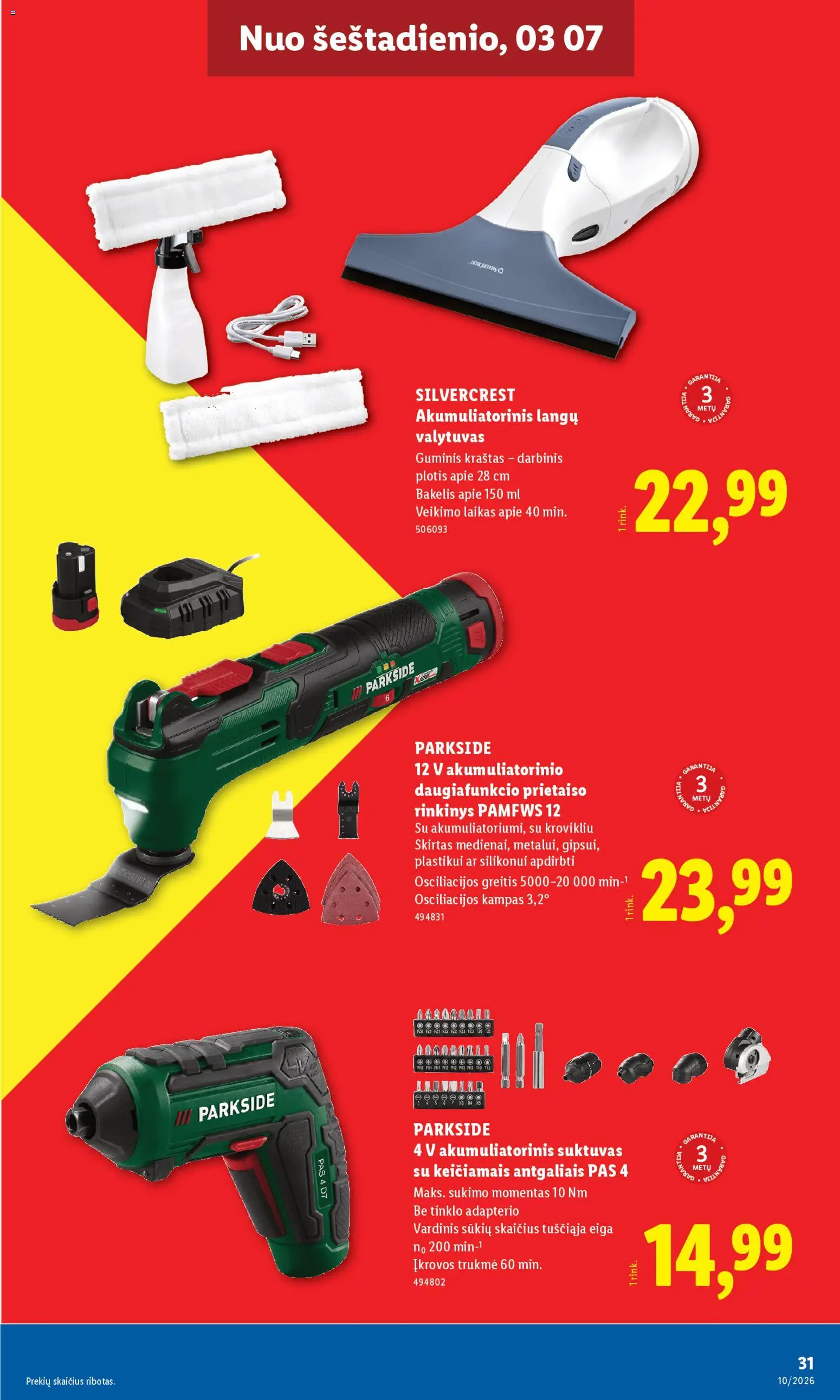 LIDL akcijos nuo 02.03.2026 | Puslapis: 31