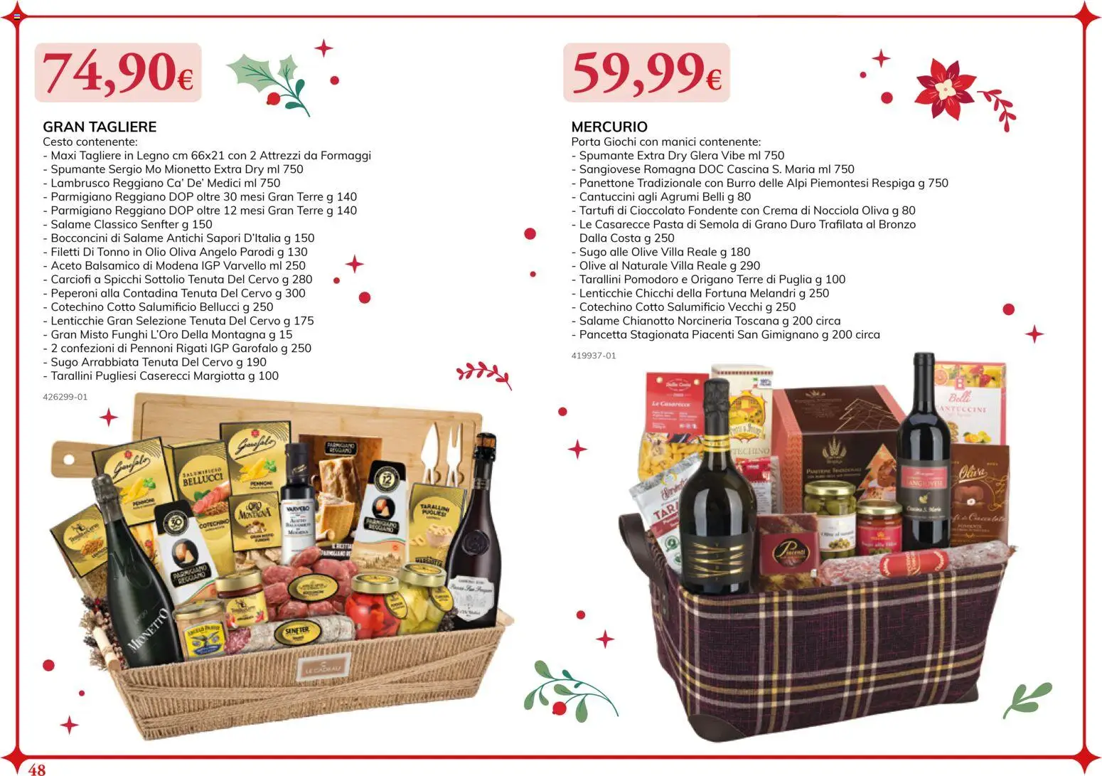 Volantino Basko del 24.11.2025 | Pagina: 48 | Prodotti: Burro, Pasta, Agrumi, Sugo