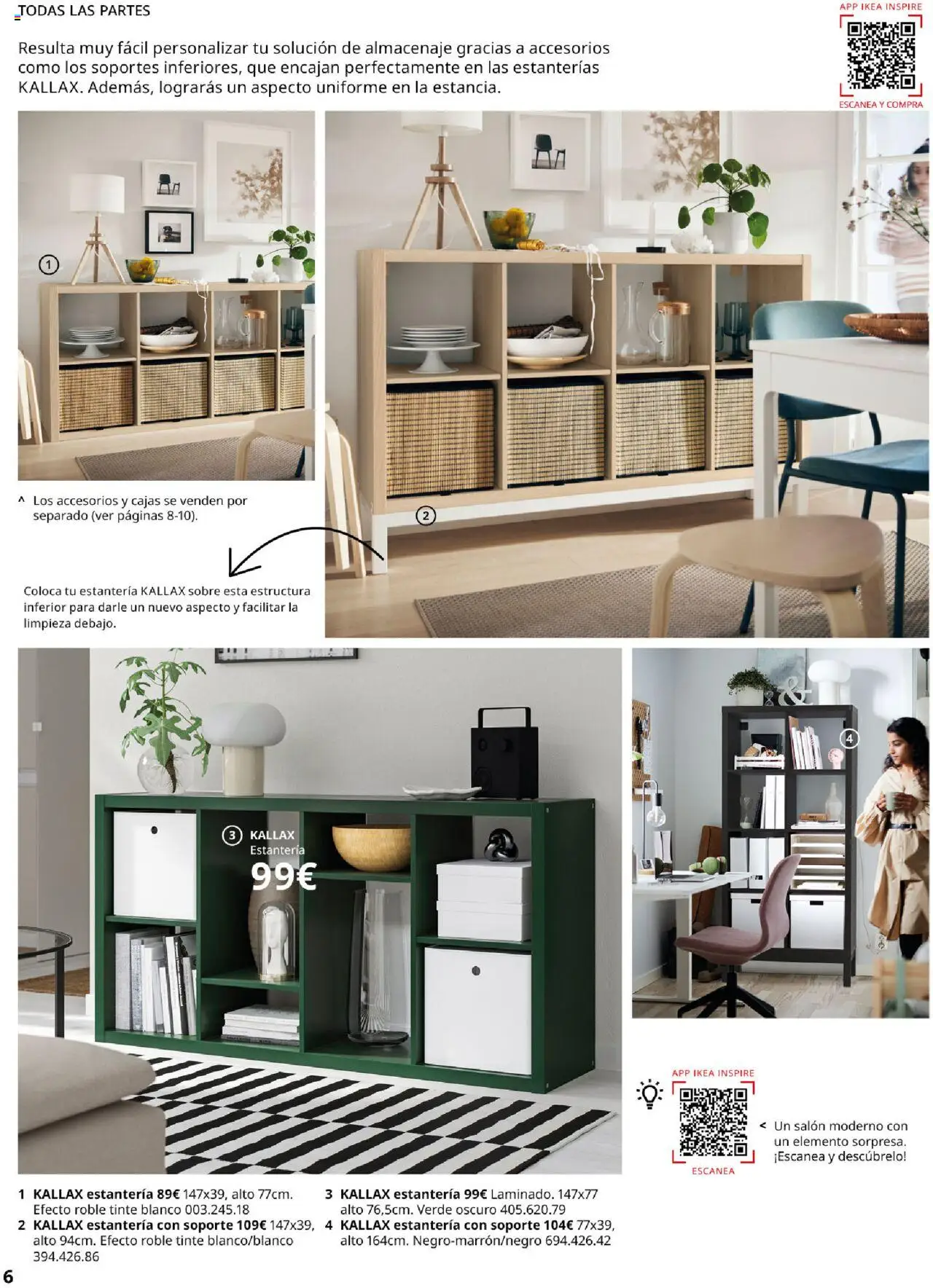 Catálogo IKEA Kallax │ válido desde el 04.02.2025 | Página: 6 | Productos: Tinte, Almacenaje