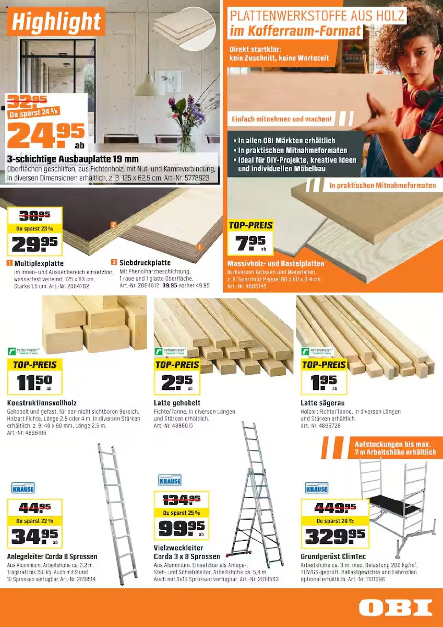OBI aktionen – gültig ab 18.03.2026 | Seite: 7