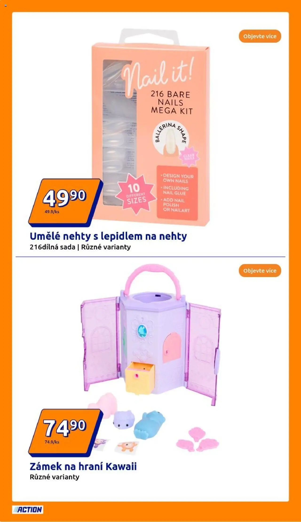 Action leták od 06.08.2025 | Strana: 30 | Produkty: Umělé nehty, Nehty