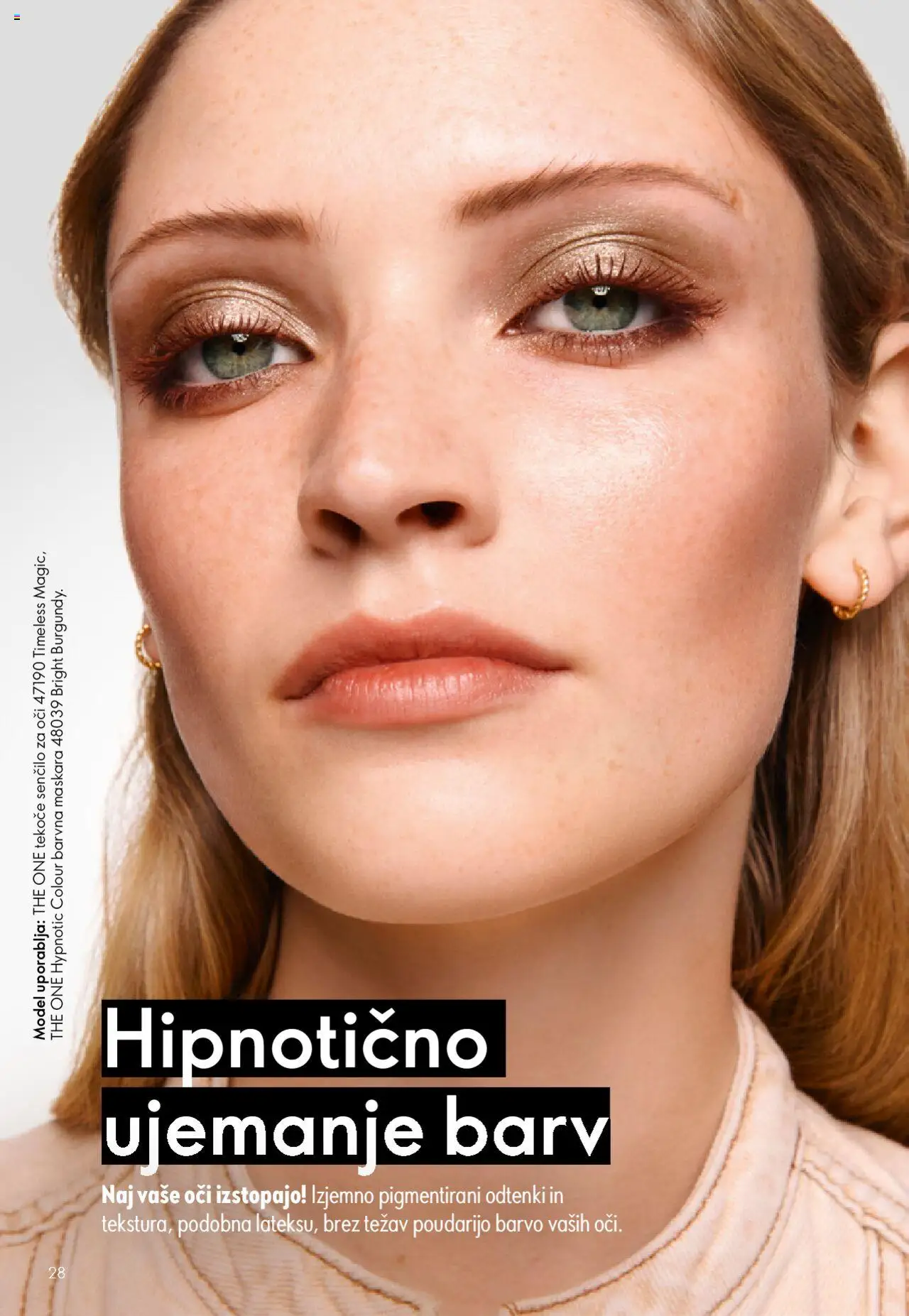 Novi Oriflame katalog ponudbe – veljaven od 08.10.2025 | Stran: 28 | Izdelki: Maskara, Sencilo za oci, Senčilo