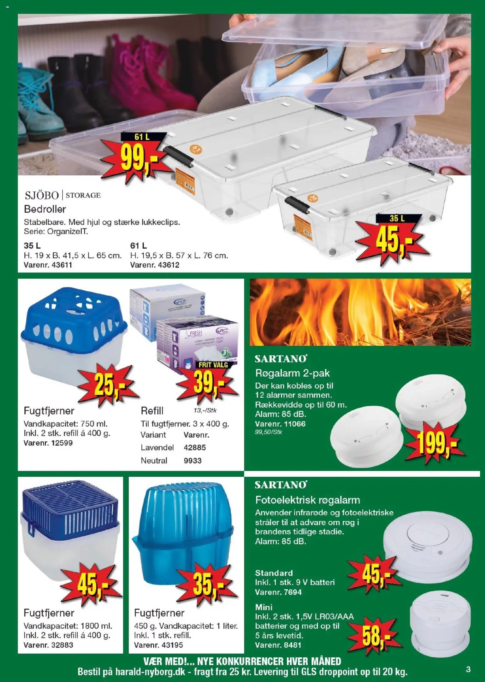 Harald Nyborg tilbudsavis – gyldig fra 18.12.2025 | Side: 3 | Produkter: Batterier, Batteri