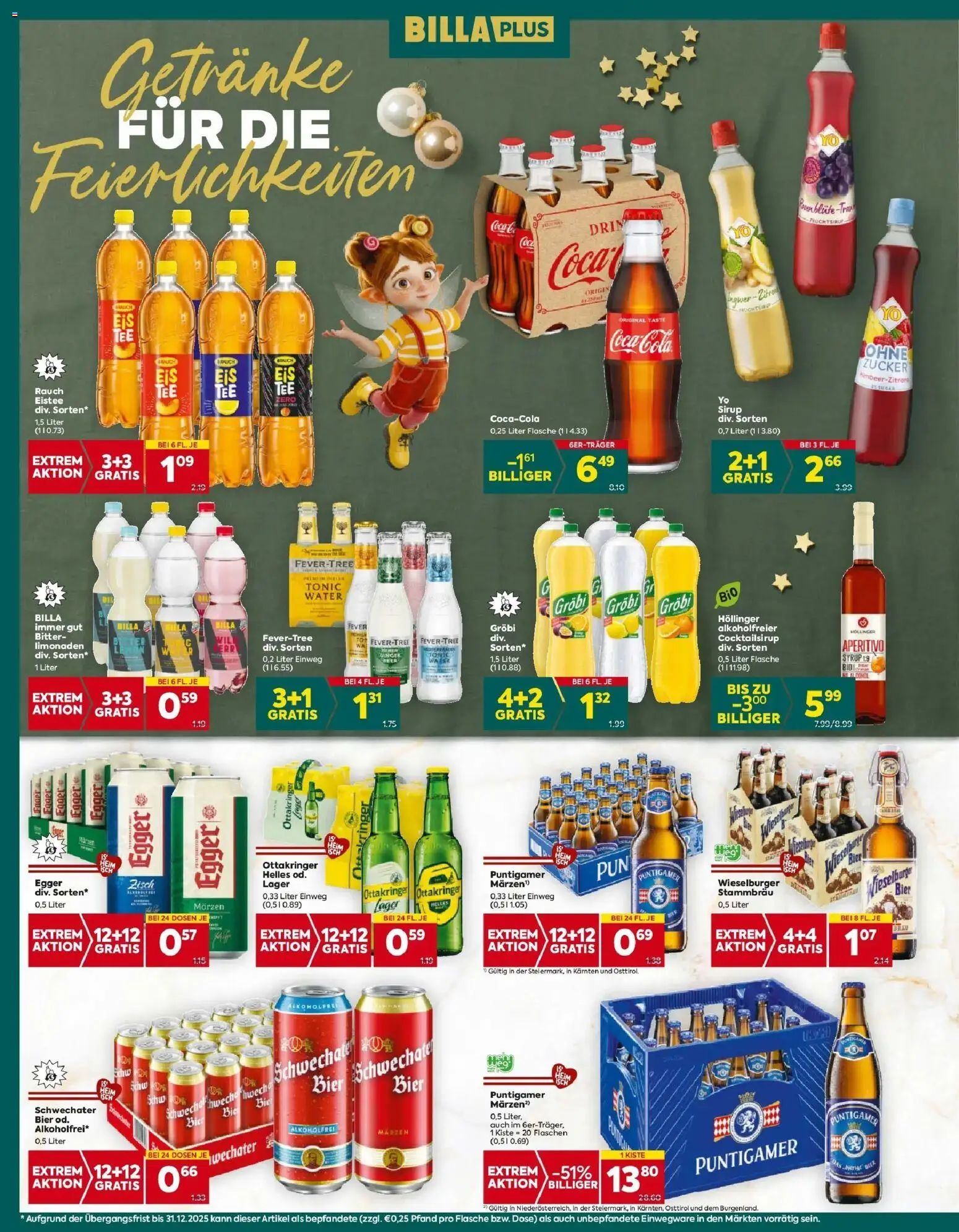 Billa Plus Flugblatt - Steiermark gültig ab 18.12.2025 | Seite: 15 | Produkte: Zucker, Zitrone, Bier, Fisch