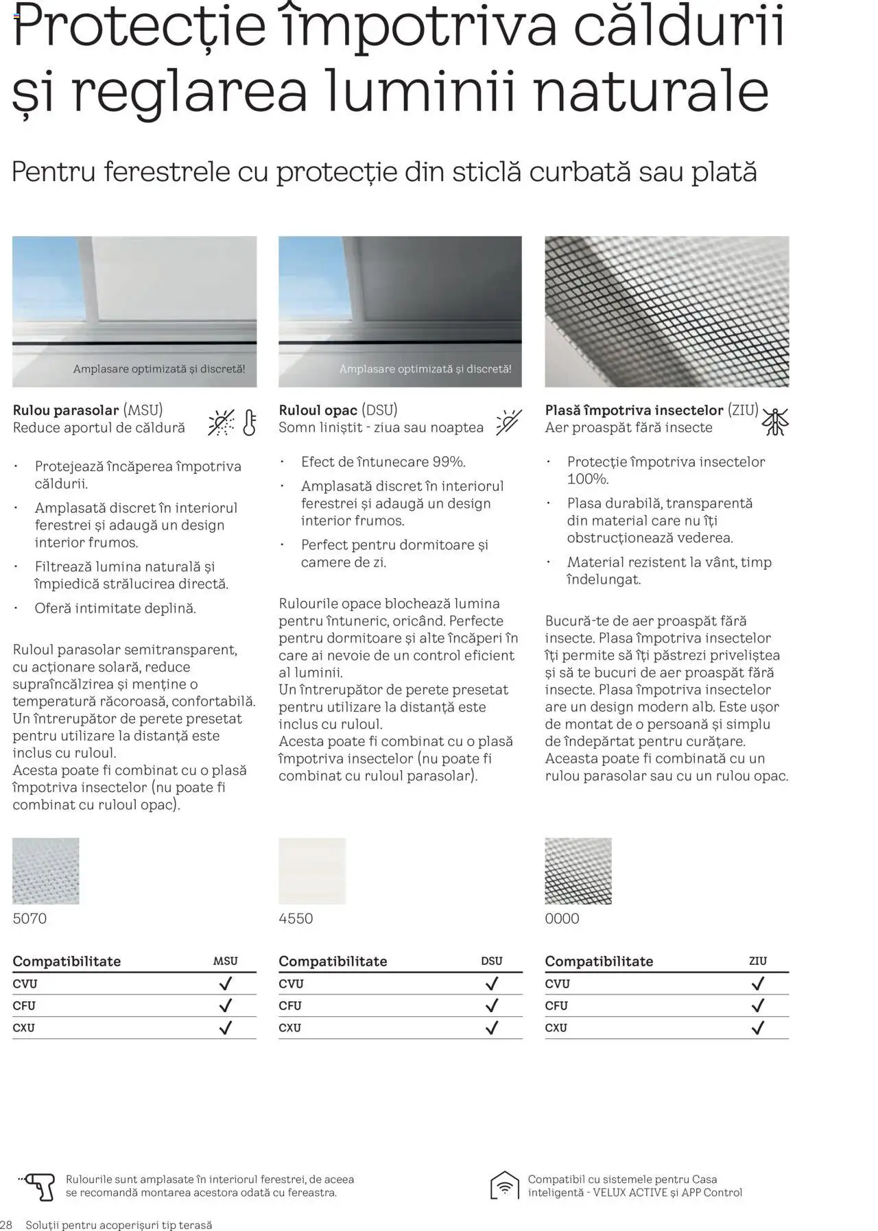 Noul catalog Velux – valabil de la 25.02.2025 | Pagină: 28 | Produse: Fereastră