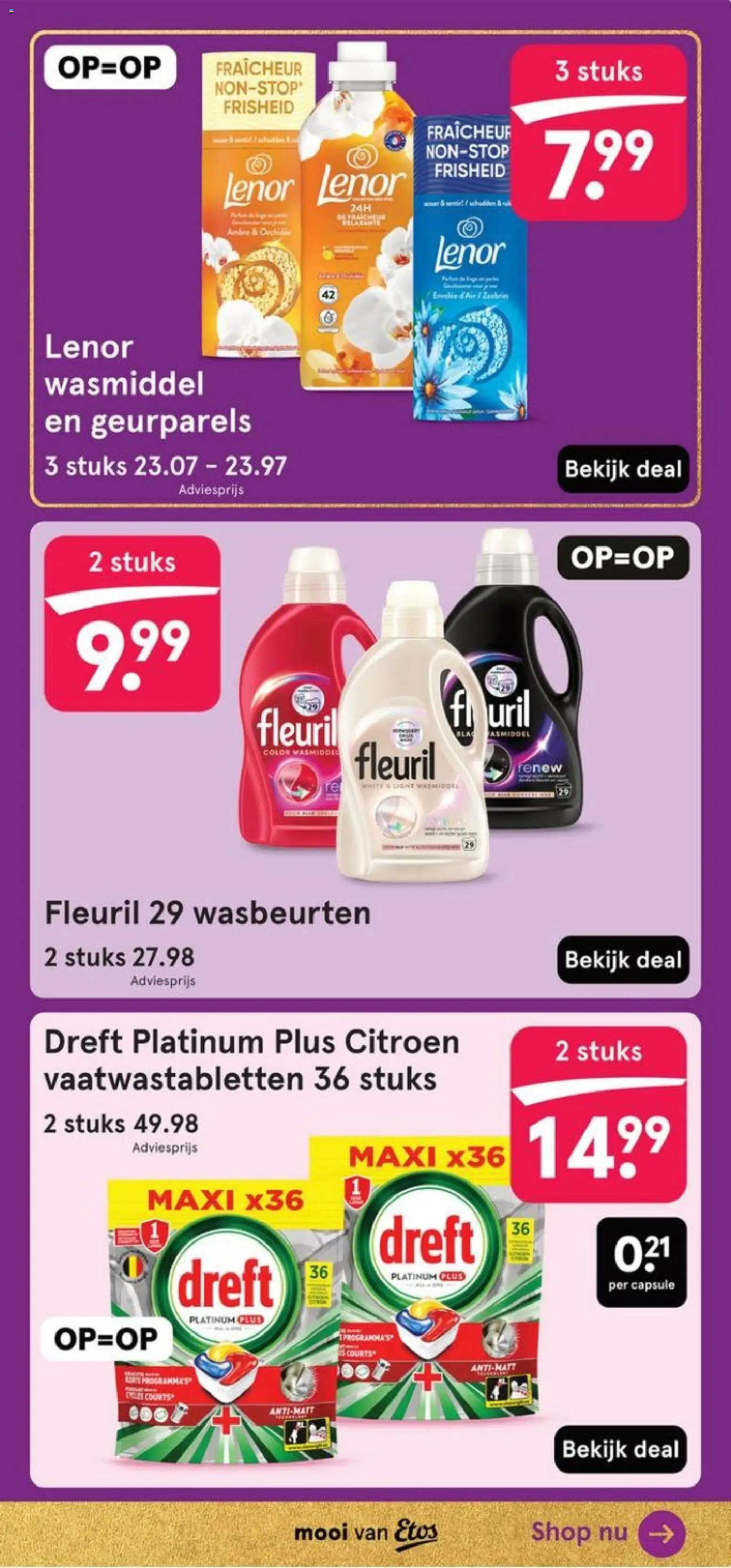 {H1} | Pagina: 5 | Producten: Wasmiddel, Citroen, Capsule