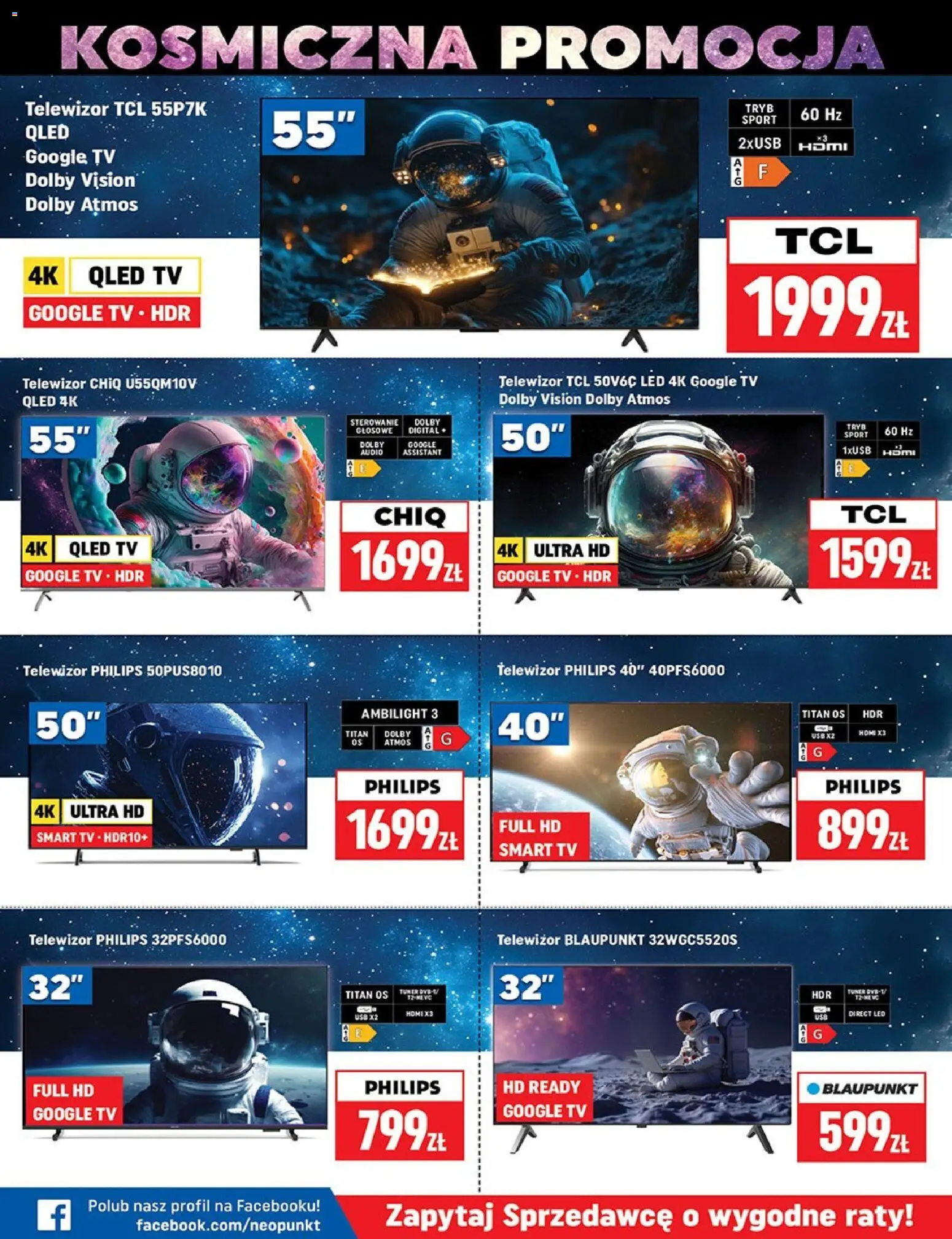 Neopunkt Gazetka od 10.11.2025 | Strona: 2 | Produkty: Telewizor, Audio, USB